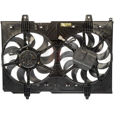 621-161 by DORMAN - Dual Fan Assembly Without Controller
