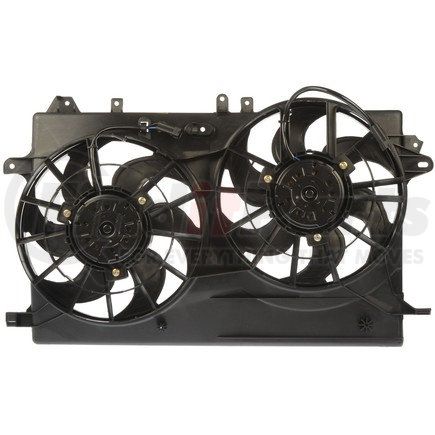 621-166 by DORMAN - Dual Fan Assembly Without Controller