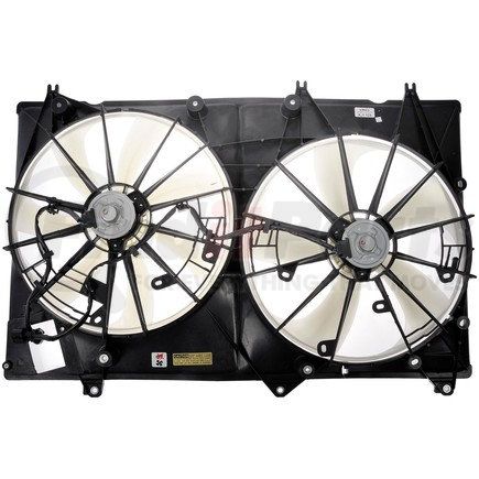 621-174 by DORMAN - Dual Fan Assembly Without Controller