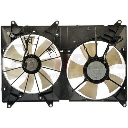 621-172 by DORMAN - Dual Fan Assembly Without Controller