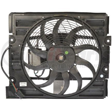 621-208 by DORMAN - Condenser Fan Assembly With Controller