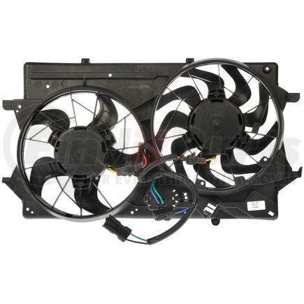 621-303 by DORMAN - Dual Fan Assembly With Resistor