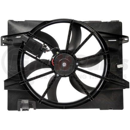 621-353XD by DORMAN - Radiator Fan Assembly With Upgraded Controller