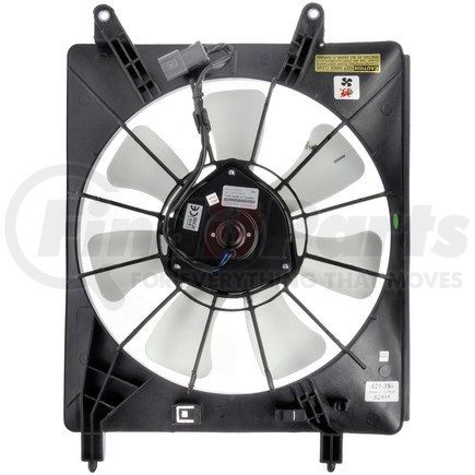 621-386 by DORMAN - Condenser Fan Assembly Without Controller