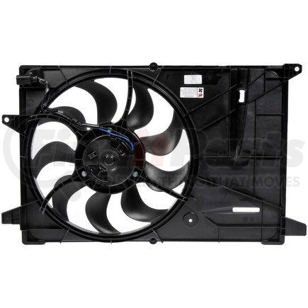 Dorman 621-558 Engine Cooling Fan Assembly Radiator Fan Assembly Without Controller
