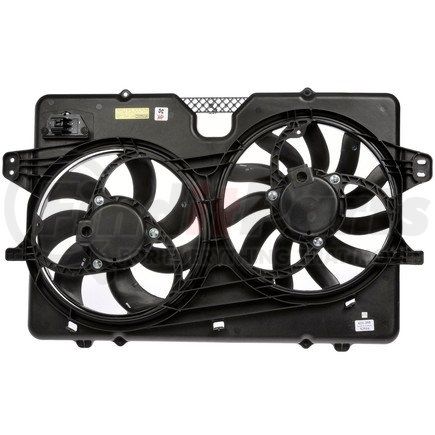 621-395 by DORMAN - Dual Fan Assembly Without Controller