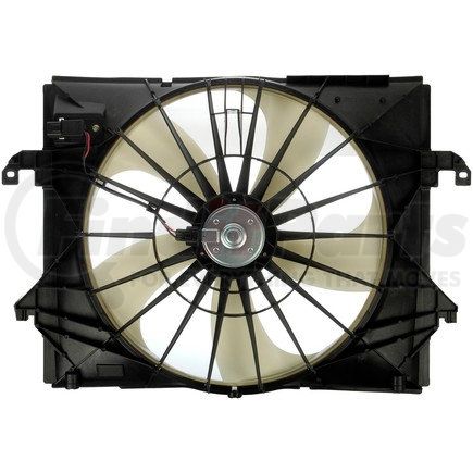 621-410 by DORMAN - Radiator Fan Assembly With Resistor