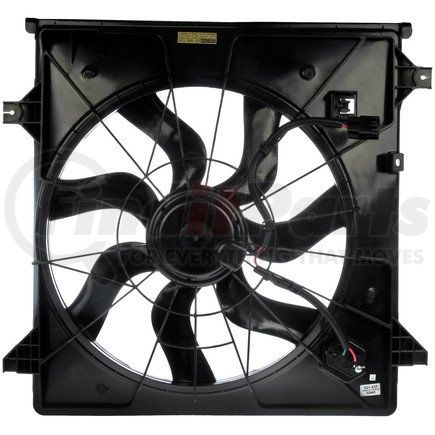 621-435 by DORMAN - Radiator Fan Assembly Without Controller