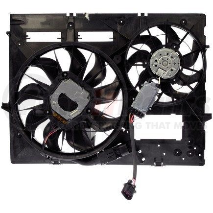 621-452 by DORMAN - Dual Fan Assembly With Controller