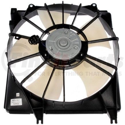 621-507 by DORMAN - Radiator Fan Assembly Without Controller