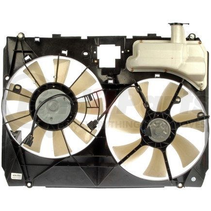 620-554 by DORMAN - Dual Fan Assembly With Reservoir