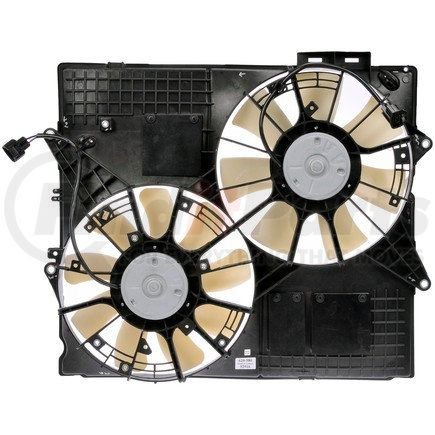 620-580 by DORMAN - Dual Fan Assembly Without Controller