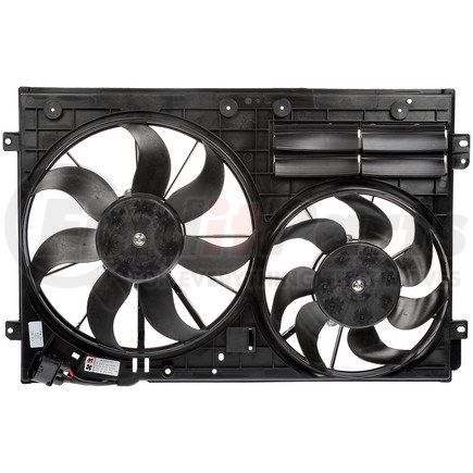 620-805 by DORMAN - Dual Fan Assembly Without Controller