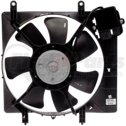 620-851 by DORMAN - Condenser Fan Assembly With Controller