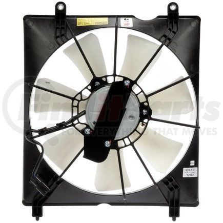 620-929 by DORMAN - Condenser Fan Assembly Without Controller
