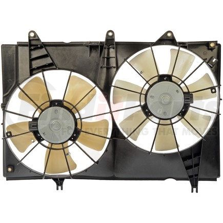 620-955 by DORMAN - Dual Fan Assembly Without Controller