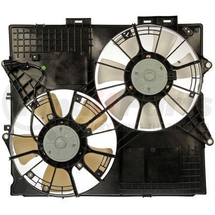 620-957 by DORMAN - Dual Fan Assembly Without Controller