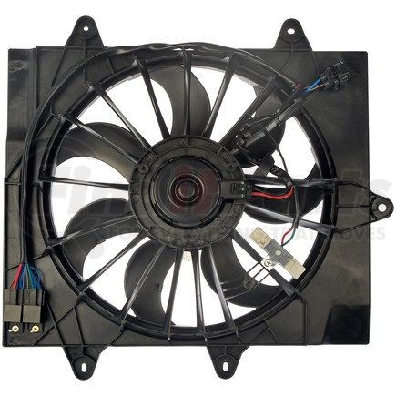 621-027 by DORMAN - Radiator Fan Assembly Without Controller