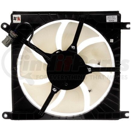 621-521 by DORMAN - Condenser Fan Assembly Without Controller