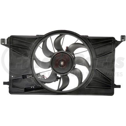 621-606 by DORMAN - Radiator Fan Assembly With Controller