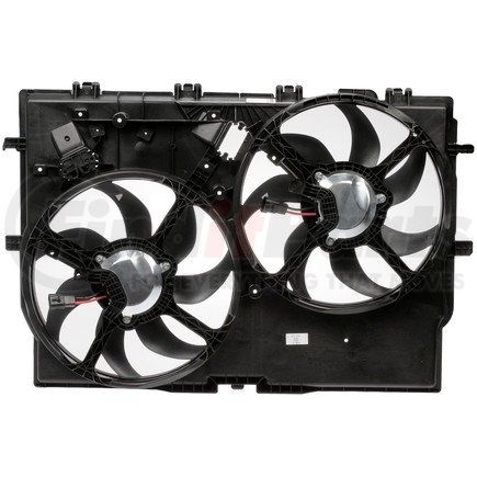 621-638 by DORMAN - Dual Fan Assembly Without Controller