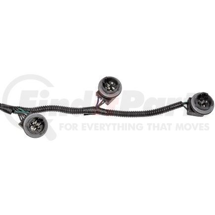 645-930 by DORMAN - Rear Passenger's Side Tail, Turn, Brake, And Backup Light Harness With Sockets