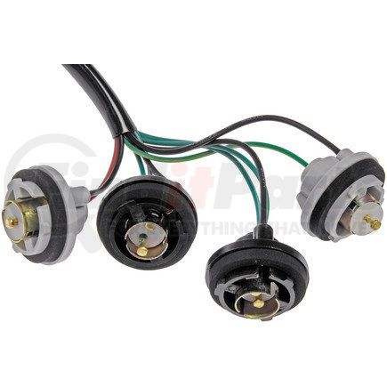 645-554 by DORMAN - Rear Tail Lamp Socket - 10 Wire