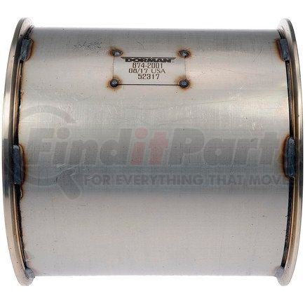 674-2001 by DORMAN - HD DPF - Not CARB Compliant
