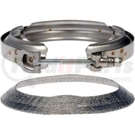 674-9046 by DORMAN - Exhaust V-Band Clamp And Gasket