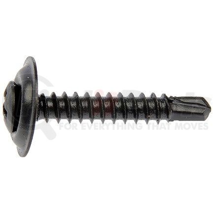 700-153 by DORMAN - Trim Screw - Black Countersunk - No. 8 x 1 In.