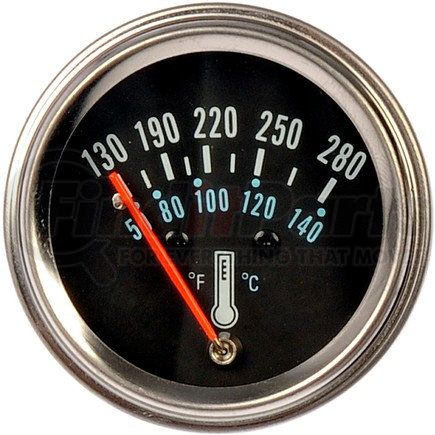 7-111 by DORMAN - Water Temperature Gauge - Mechanical