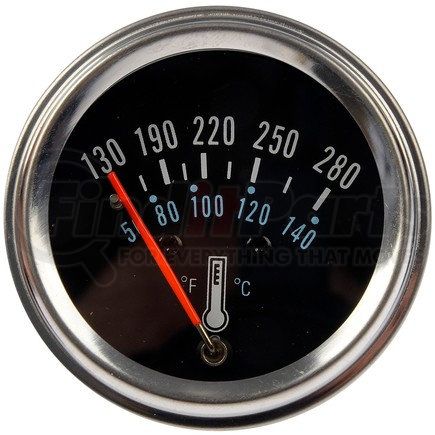 7-155 by DORMAN - Water Temp Gauge Chrome