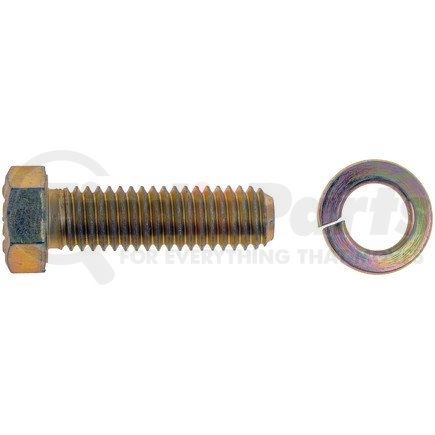 72183 by DORMAN - Starter Bolt, Type 4, 7/16-14 X 1-1/2 In. With Lock Washer, 6/8 Cylinder Chrys