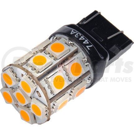 7443A-SMD by DORMAN - 7443 Amber 5050SMD 20LED Bulb