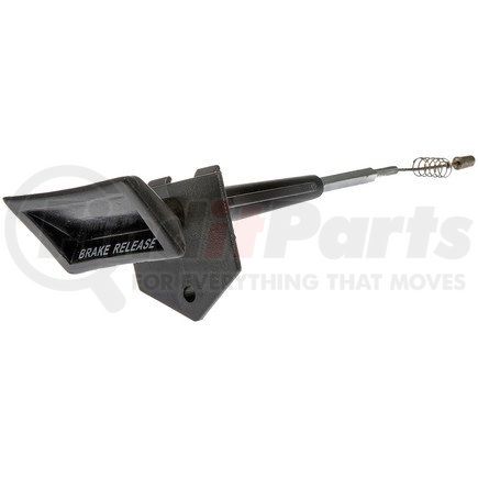 74450 by DORMAN - Emergency Brake Release Handle And Cable