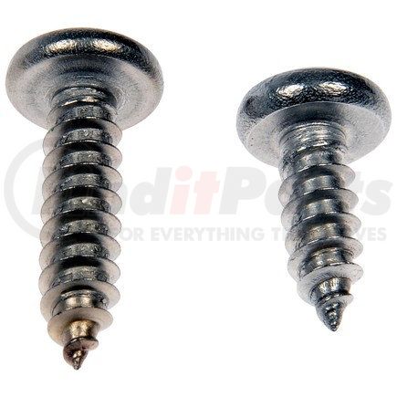 784-105D by DORMAN - Self Tapping Screws - Stainless Steel - Pan Head - No.6 X 1/2 In., 3/4 In.