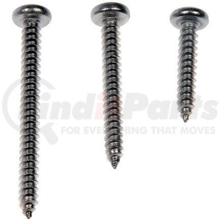 784-155D by DORMAN - Self Tapping Screws; No. 10 X 1 In., 1-1/2 In., 2 In.