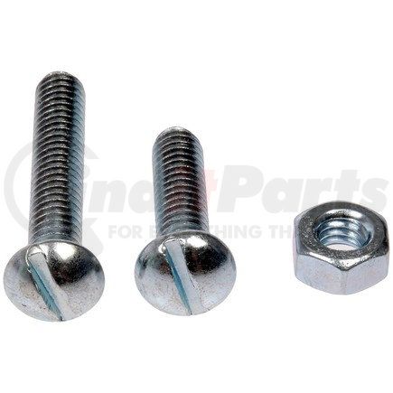 784-610D by DORMAN - Machine Screw With Nuts - 1/4 In.-20 X 1 In., 1-1/2 In.