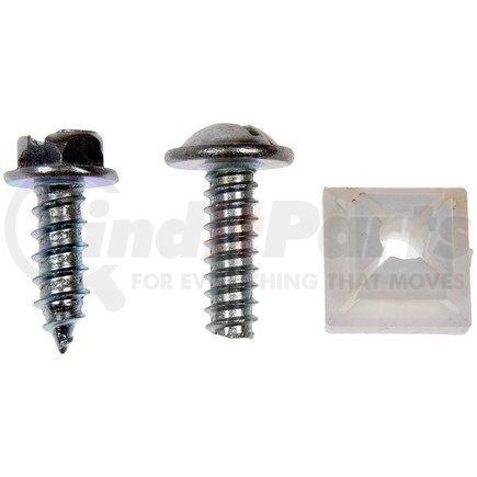 785-102D by DORMAN - License Plate Fasteners - 1/4 In. X 3/4 In.