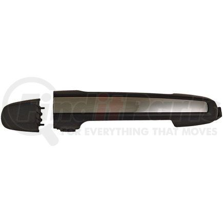 79825 by DORMAN - Exterior Door Handle Rear Left Or Right Primed Black With Chrome Insert
