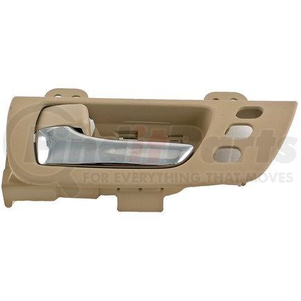 79848 by DORMAN - Interior Door Handle Front Left Chrome Lever Beige Ivory Housing 3 Holes