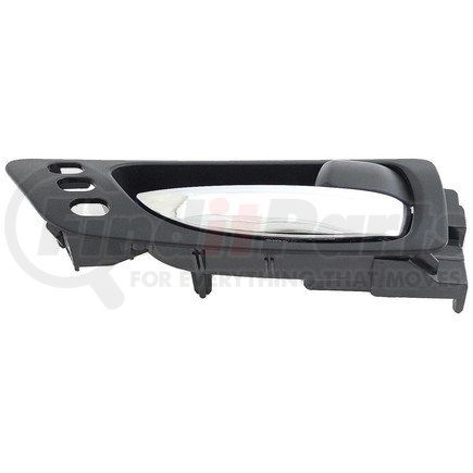 79855 by DORMAN - Interior Door Handle Chrome Lever Front Right Black Housing