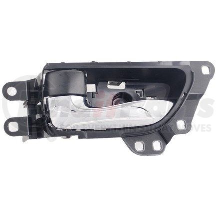 79870 by DORMAN - Interior Door Handle Chrome Lever Rear Left Black Housing