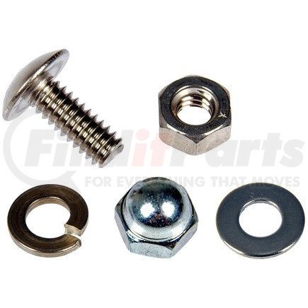 785-108 by DORMAN - License Plate Fasteners Kit-1/4 In. x 5/8 In.