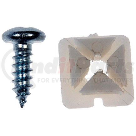 785-112D by DORMAN - License Plate Fasteners - No.8 X 1/2 In.