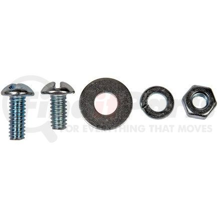 785-114 by DORMAN - License Plate Fasteners Kit-1/4-20 x 1/2 In., 5/8 In.