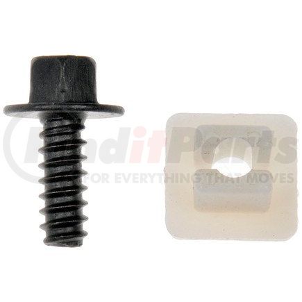 785-126D by DORMAN - License Plate Fasteners - 1/4 In. X 5/8 In.