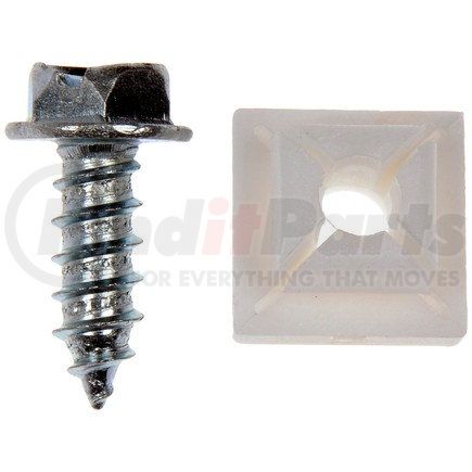 785-148D by DORMAN - License Plate Fasteners - No.14 X 3/4 In.