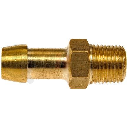 785-408D by DORMAN - Fuel Hose Fitting - Inverted Flare Male Connector - 3/8 In. X 3/8 In. Tube