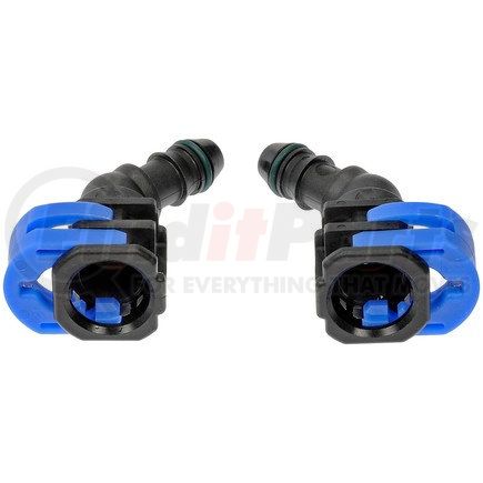 800-572 by DORMAN - 3/8 In. Fuel Line Connector, Elbow 45 To 3/8 In. Barbed